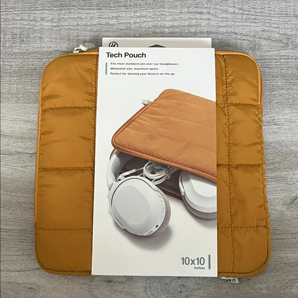NWT Tech Pouch - Burnt Orange